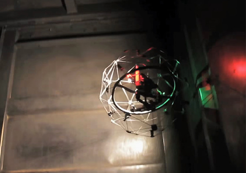 A specialized indoor drone
